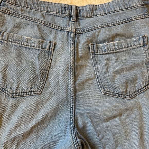 Forever 21 Wide Leg High-Rise Denim Jeans  Size 30 - Picture 5 of 8
